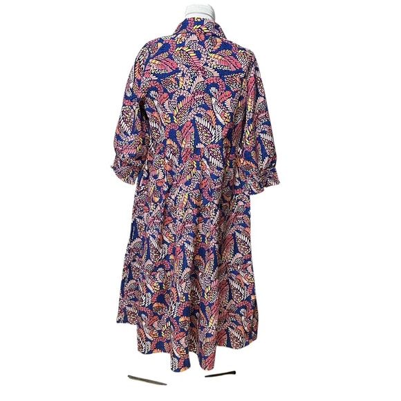 NWT Michelle McDowell Women's Eleanor Mosaic Dress - Picture 3 of 5